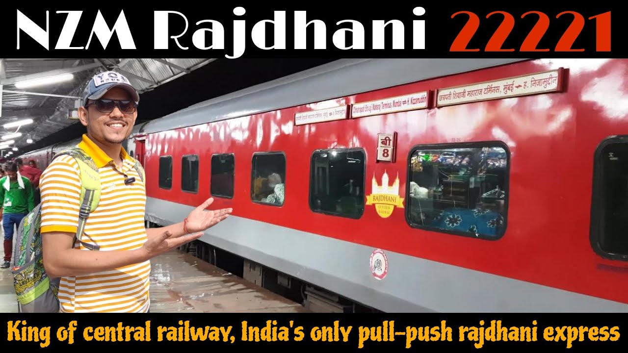 22221 CR rajdhani express | rajdhani 3AC coach | Mumbai CSMT to NZM | rajdhani food review