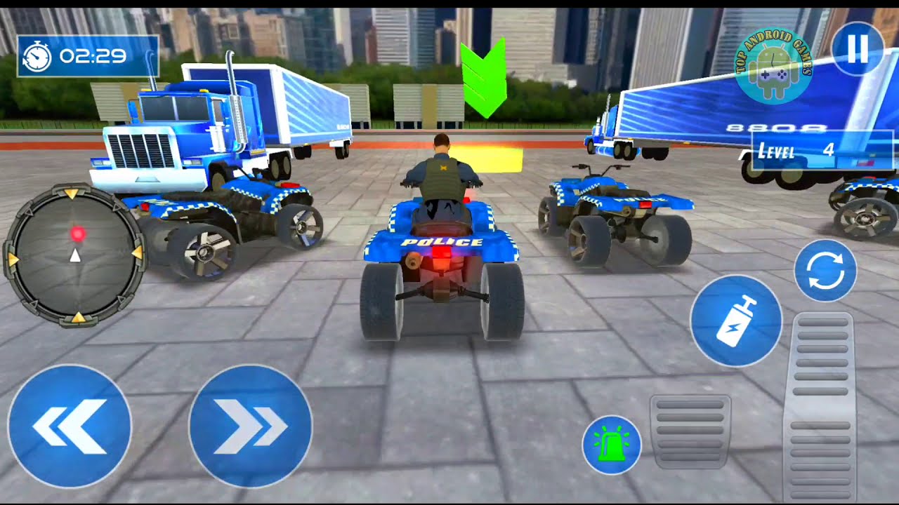 Police Plane Transporter Game#2-Transport police cars in the cargo plane-gams-Android Gameplay