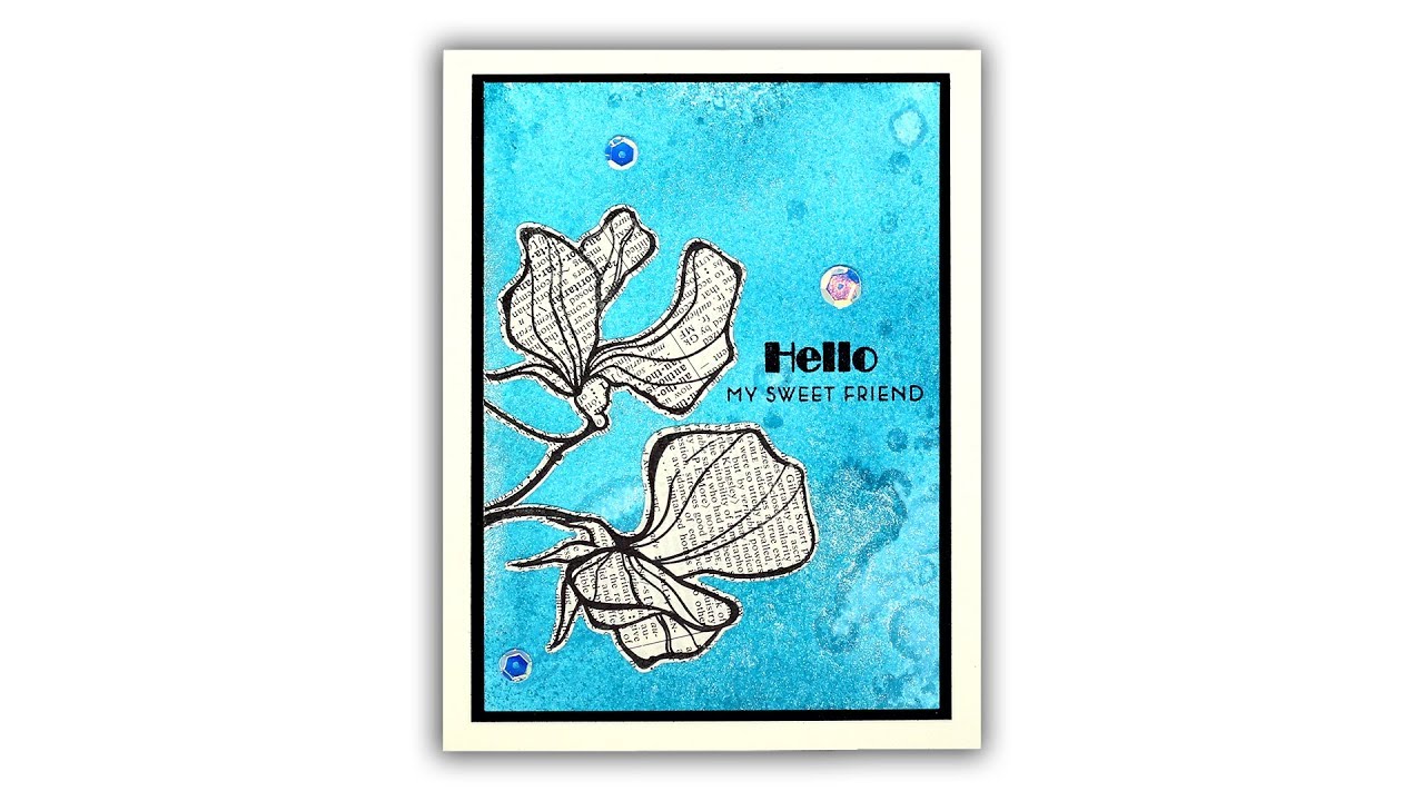 Alcohol and Altenew Ink Sprays
