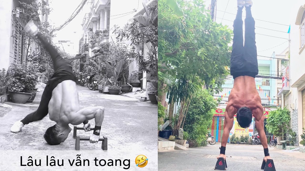 Hướng dẫn HÍT ĐẤT TRỒNG CHUỐI - Handstand Push Up Tutorial. làng hoa