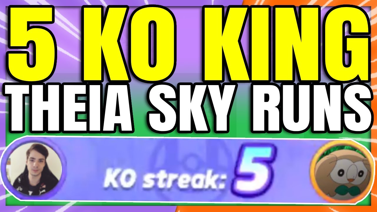 Every 5 KO I have ever done on Theia Sky Ruins (Rayquaza) | Pokemon Unite