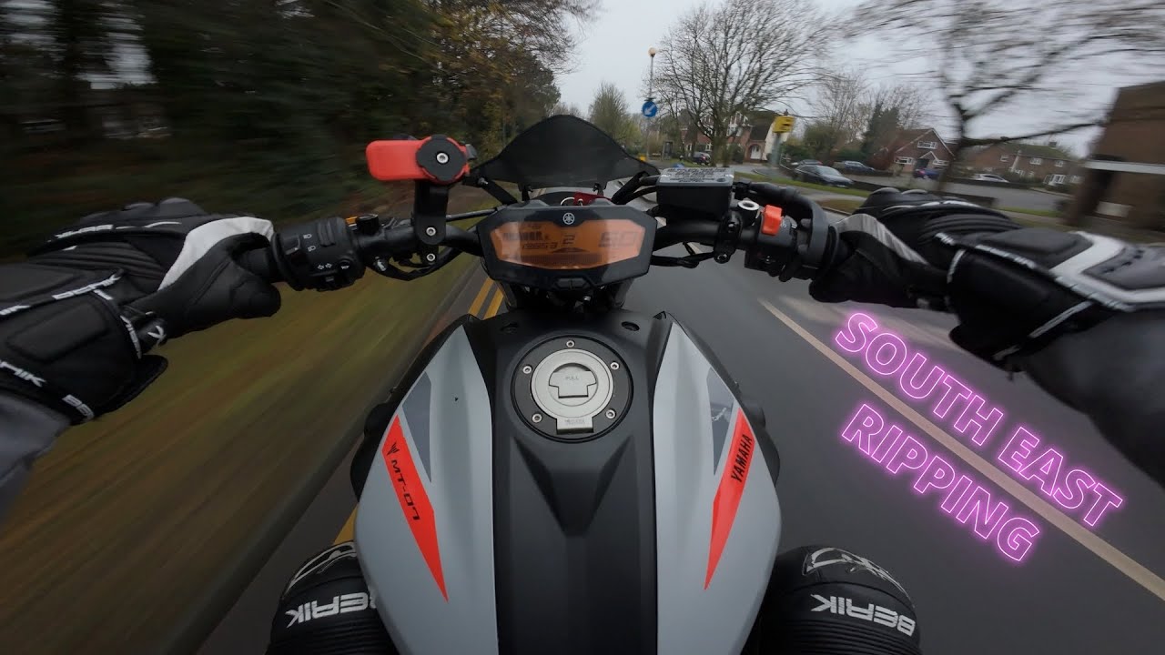 RIPPING THROUGH THE SOUTH EAST (YAMAHA MT-07, CB650r, ST 675r)