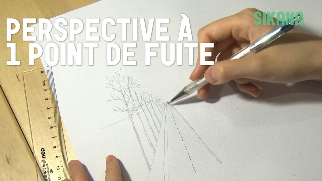 Dessin : La Perspective &agrave; Un Point De Fuite | Apprendre &agrave; dessiner