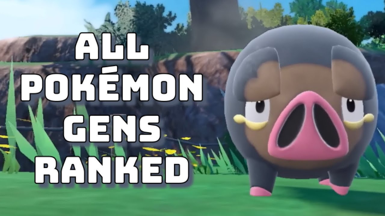 I Ranked All 9 Pokémon Generations