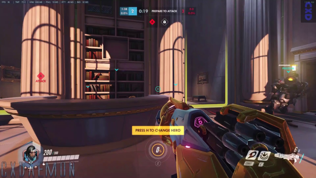Kamikaze Pharah (mostly) Gameplay @ 420ish
