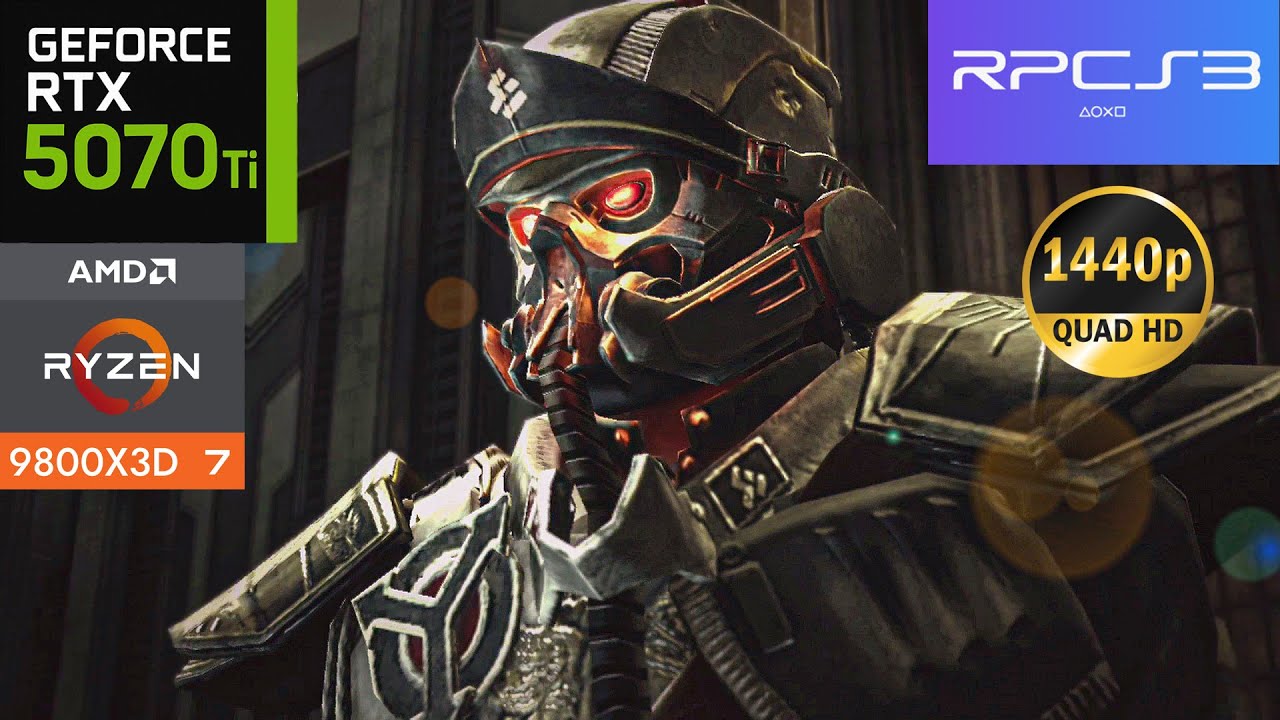 KILLZONE 2 | RPCS3 Emulator | Best Settings | RTX 5070 Ti | R7 9800X3D | PC Performance Test (2025)