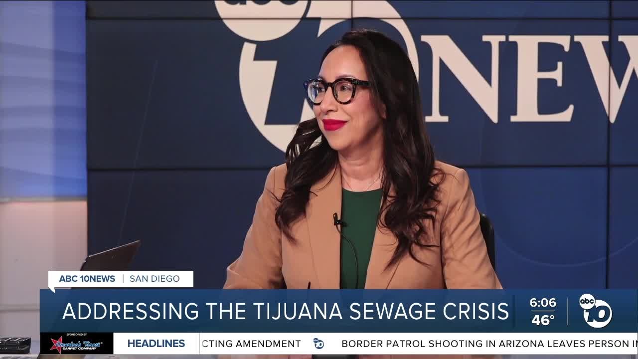 Supervisor Aguirre joins ABC 10News to speak on proposal to combat Tijuana sewage crisis