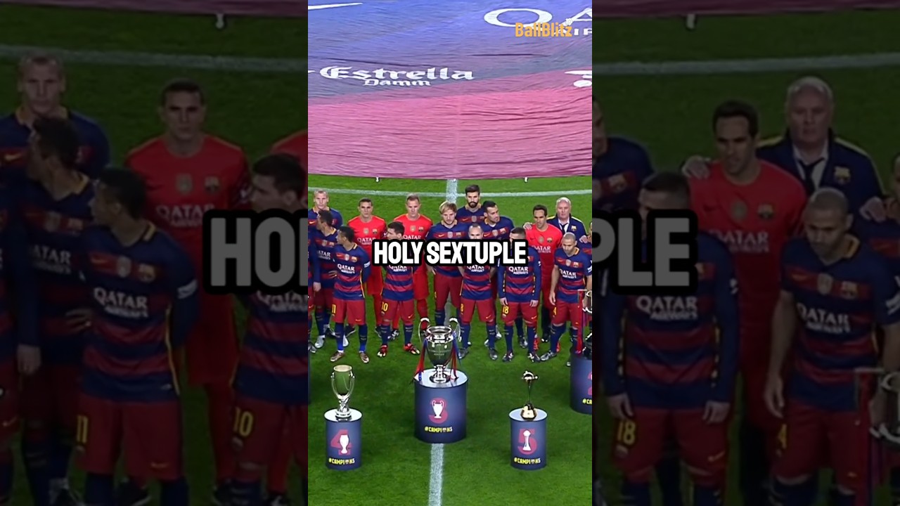 Why Bar&ccedil;a's holy sextuple is slowly losing its value.😳😰