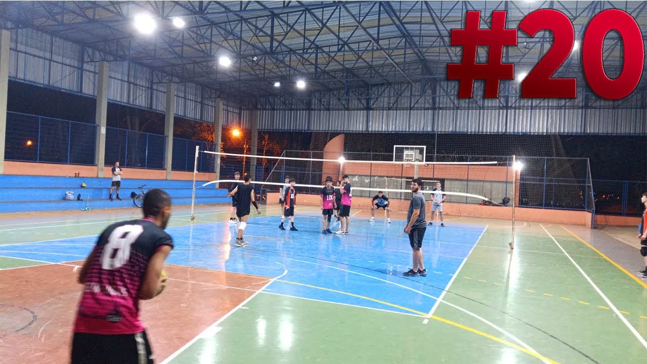 VOLEI ENTRE AMIGOS PRIMEIRA PESSOA APRENDENDO A JOGAR DE PONTEIRO 5X1 NO DIA DO ECLIPSE \ #20