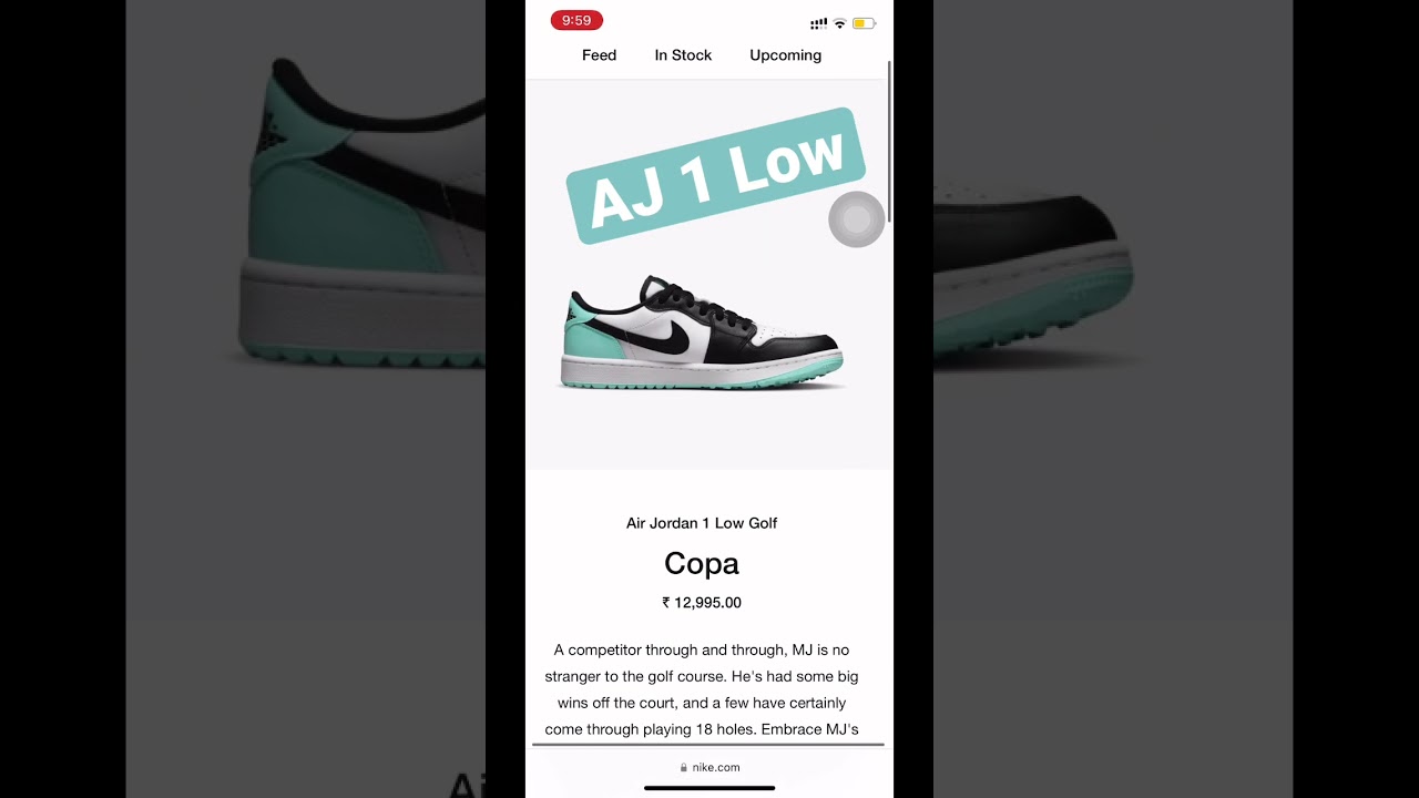Air jordan 1 low | Golf | Copa | #airjordan #low #copa #golf #shoes #ytshorts #trending #shorts