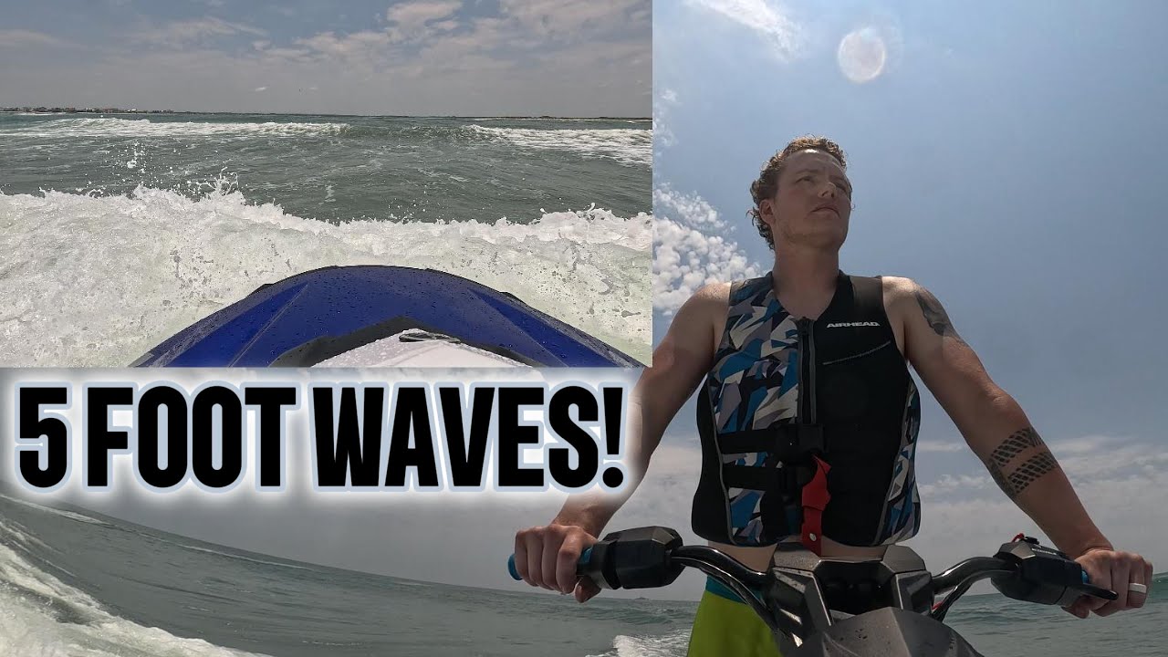 Yamaha Jetblaster Rough Water Test Offshore Riding with BIG AIR