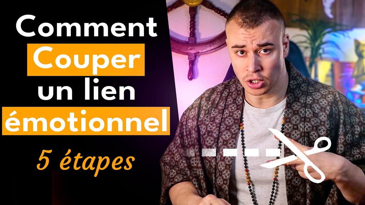 Comment te détacher émotionnellement d'une personne - 5 étapes concrètes