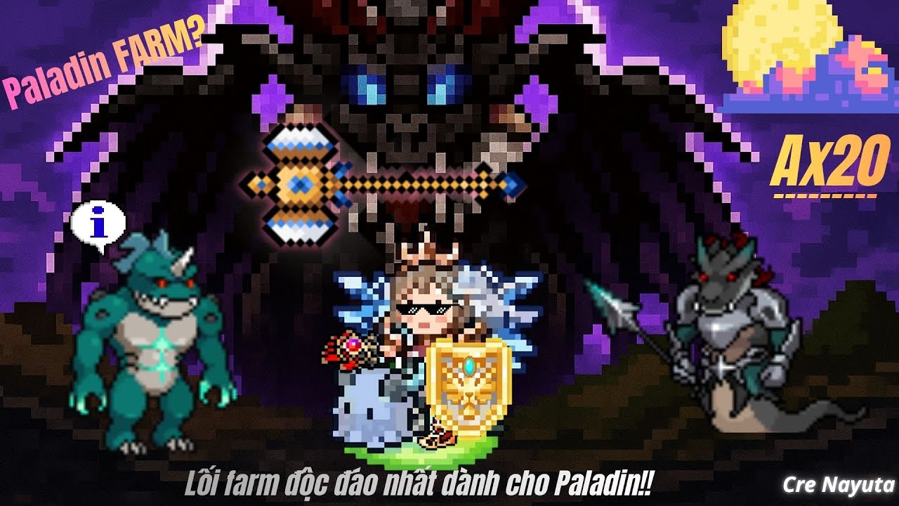 Evil Hunter Tycoon - TobePro: Video sẽ thay đổi góc nhìn của bạn về Paladin farm Ax20