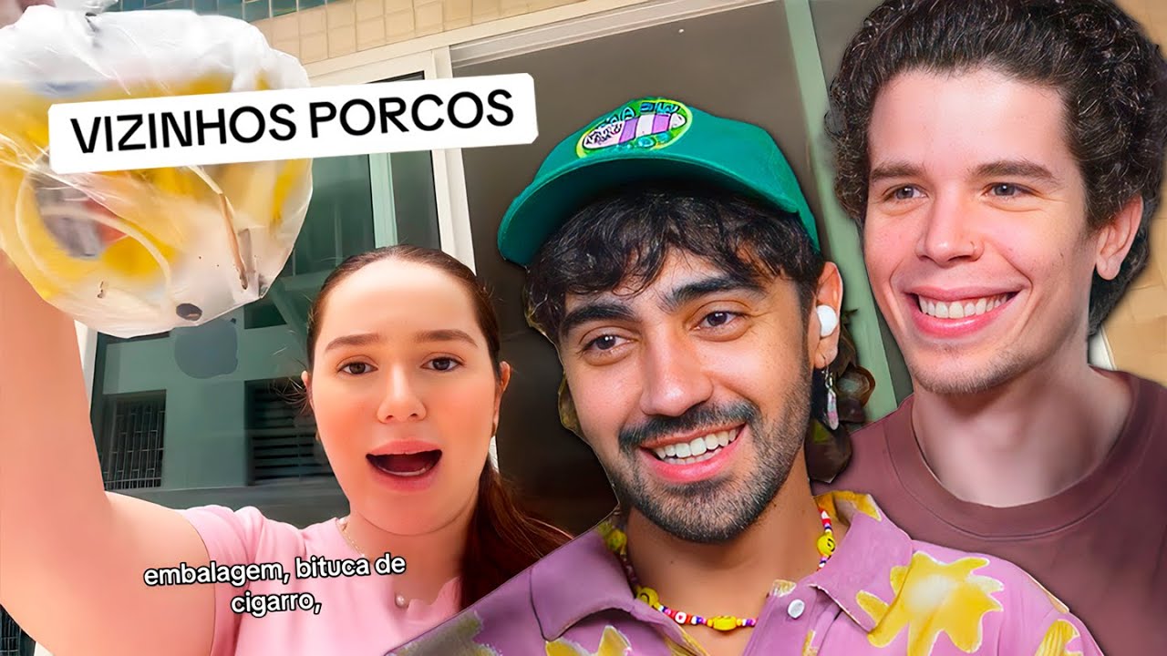 vizinhos jogam até camisinha usada pela janela e ela expôs tudo