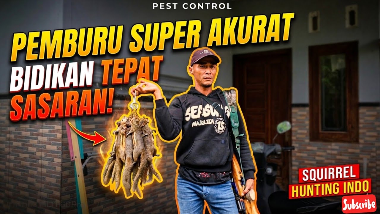 Berburu Tupai Paling Jitu: Tes Akurasi Maroder OD 32 di Kebun Warga Dapat 17 Poin ‼️