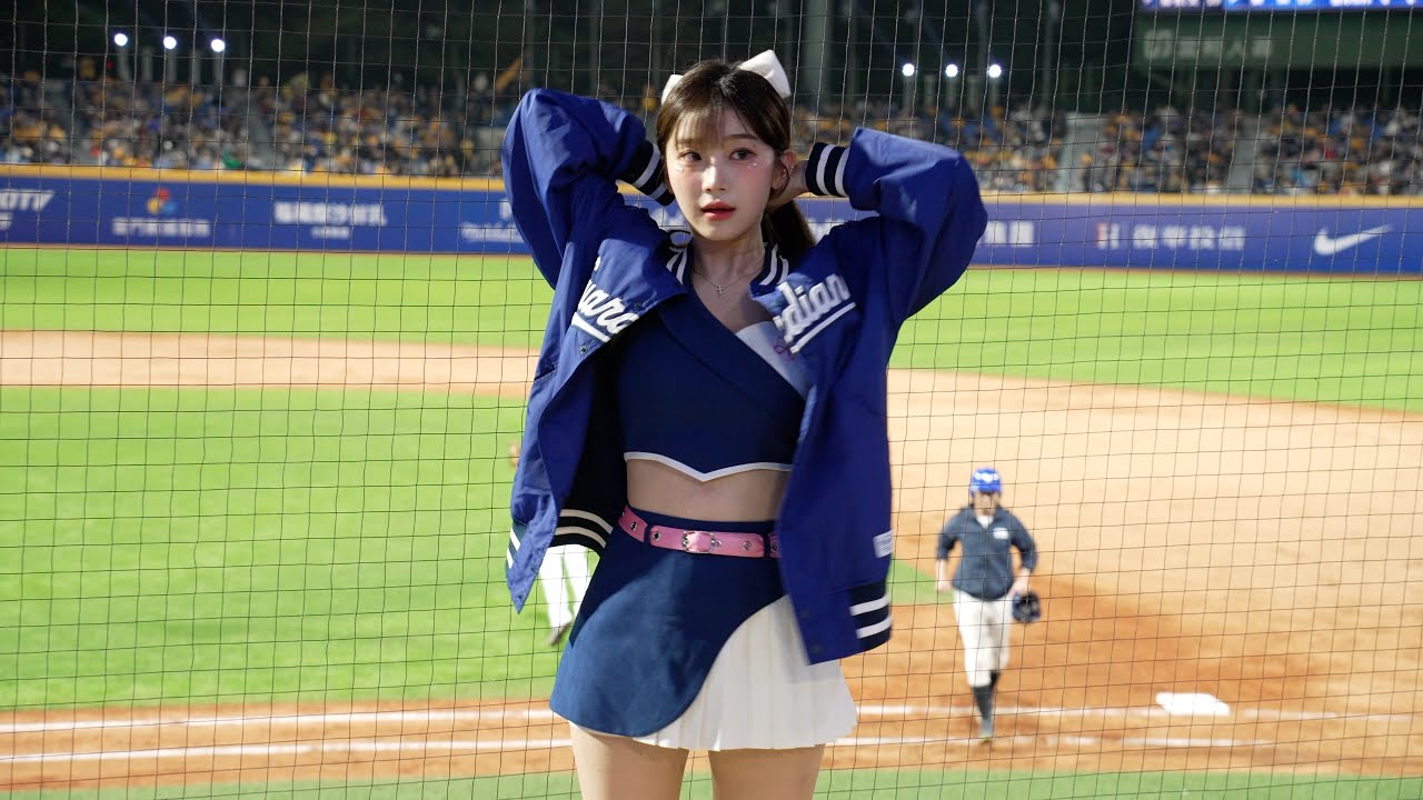 「富邦悍將主場開幕戰」李珠珢이주은(Lee ju-eun) 是超級幸運星 2局下宇宙邦發威 大局跳不完  Fubon Angels