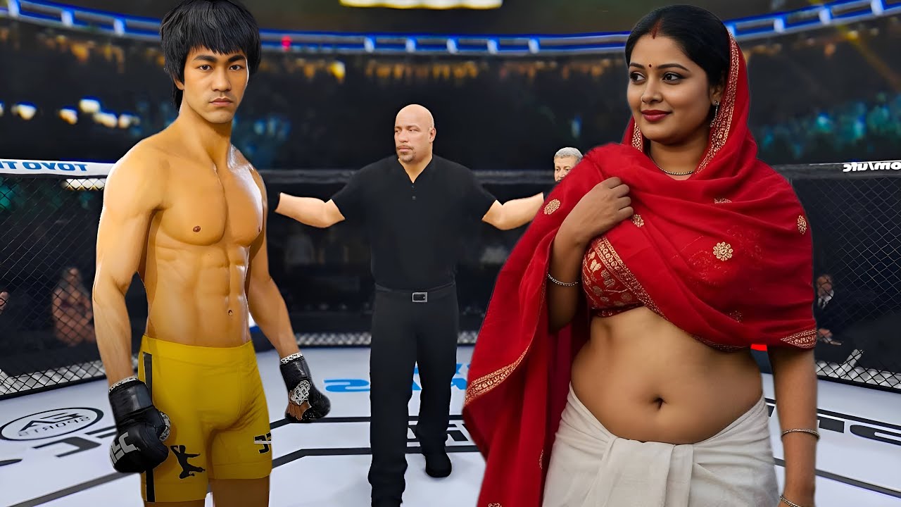 PS5 | Bruce Lee vs. Indian Aditi [EA Sport UFC 4]🥊