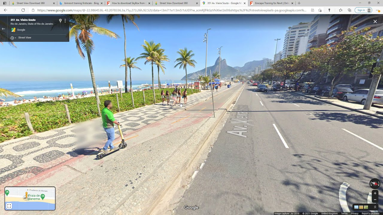 How to use Google Maps with Enscape and Revit