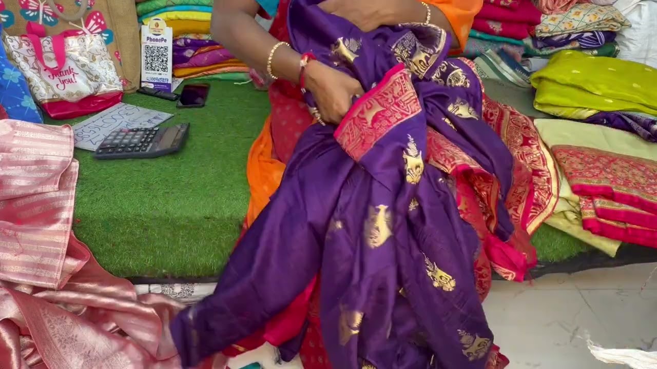 Clearence sale Day-8#6300765237 #saree #suveeksha Collections1018