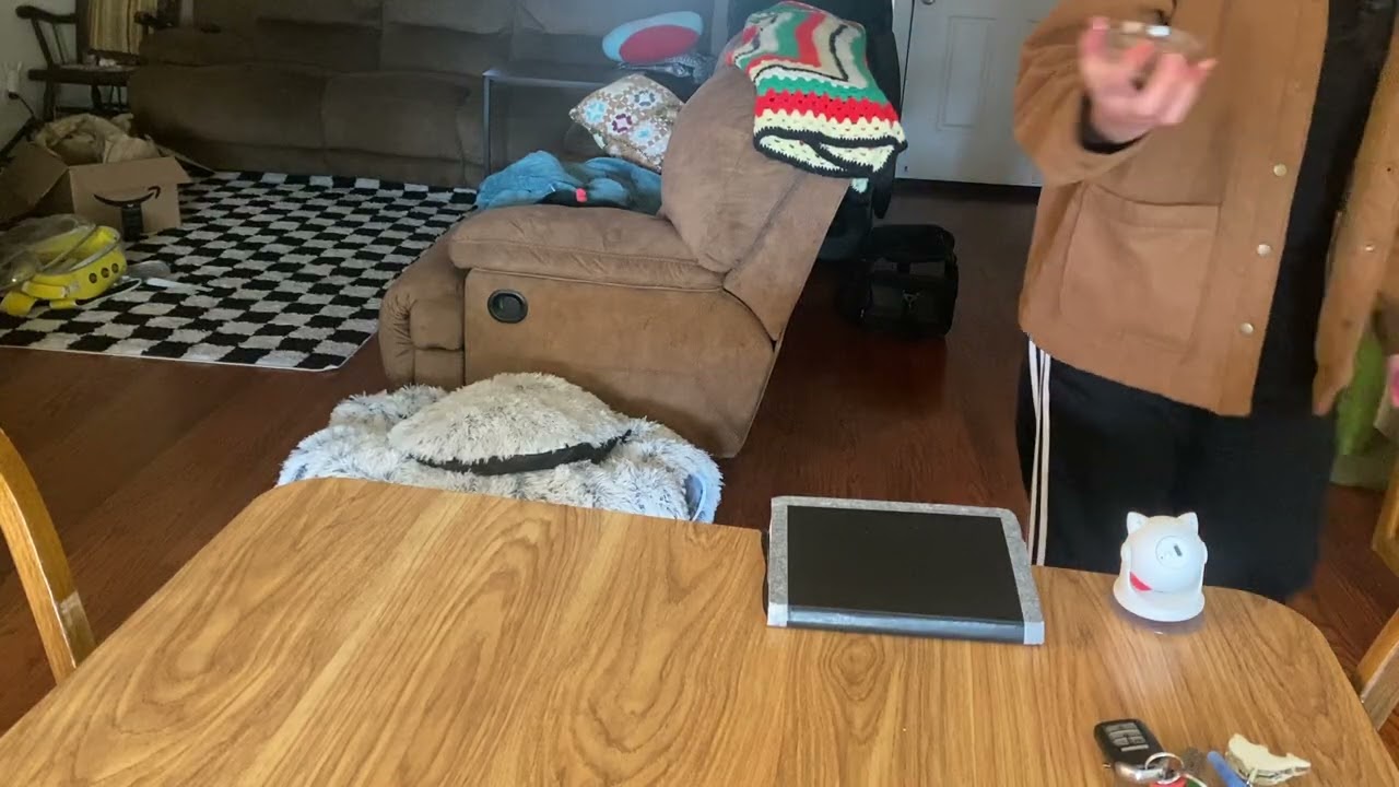 Unedited real time clean with me day 322 |Tidying home and cleaning floor 