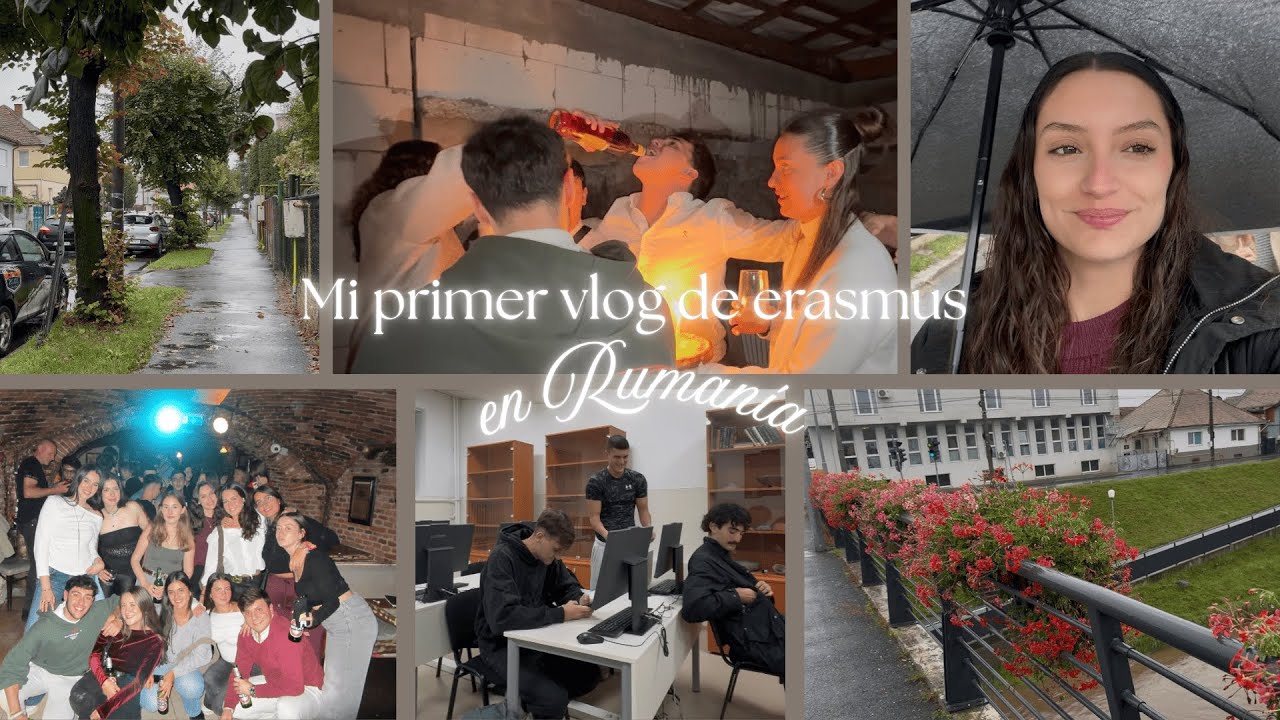 vlog 1 en rumanía - primer día de NO clases, compis y cumpleaños🎉​