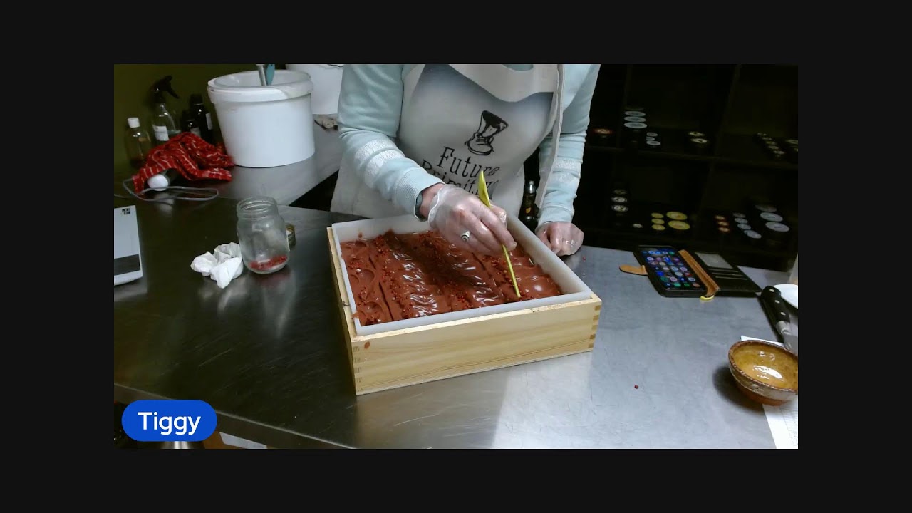 Live CP Soap Making with Tiggy | Dragonsblood & Patchouli Handmade Soap