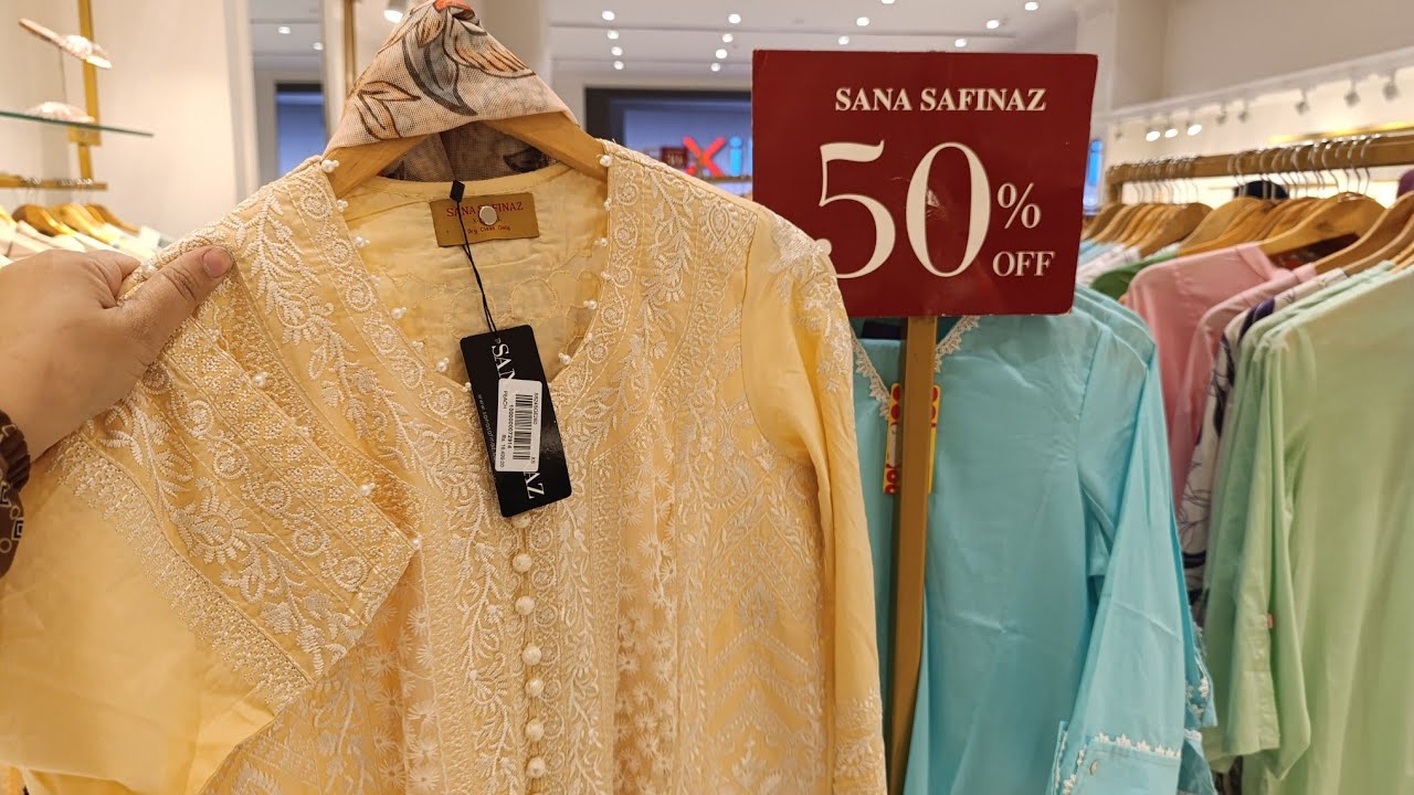 Sana Safinaz Flat 50% Off Sale❣️Sana Safinaz Sale Today❣️Sana Safinaz winter sale