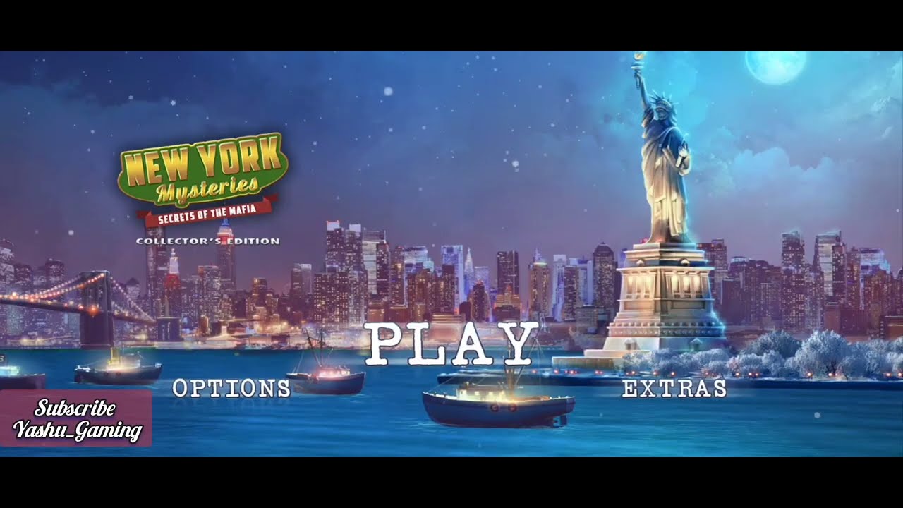 New York Mysteries 1: Secrets of the Mafia 🔎 Puzzle Walkthrough (No Commentary)