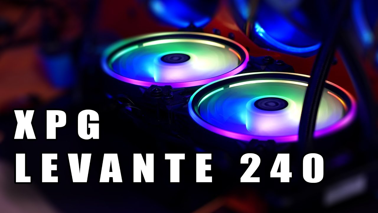 XPG Levante 240 - najwydajniejsze AiO 240mm - test premierowy