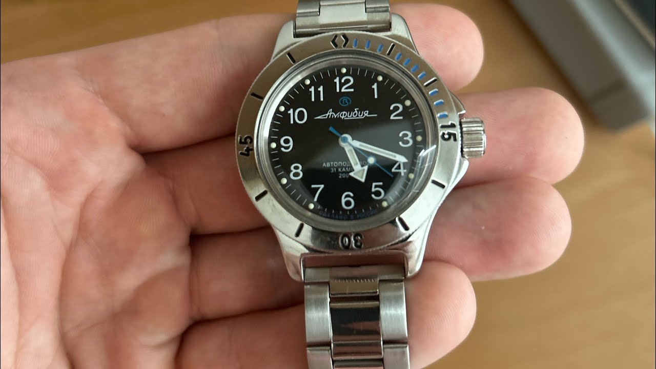 The Russian G-Shock?? Vostok Amphibia 120811 Review