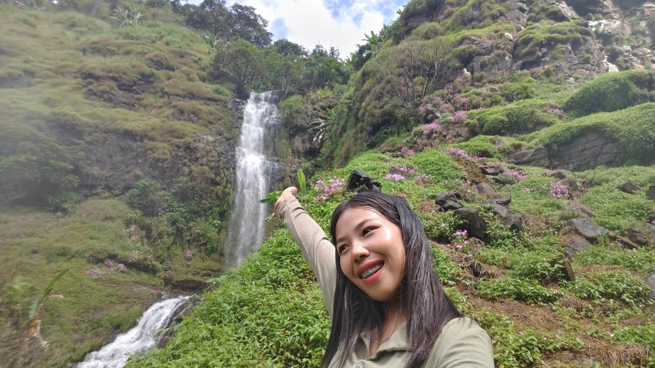น้ำตกตาดเซกะตาม สปปลาว #ลาวใต้🇱🇦 #สาวลาวใต้ 