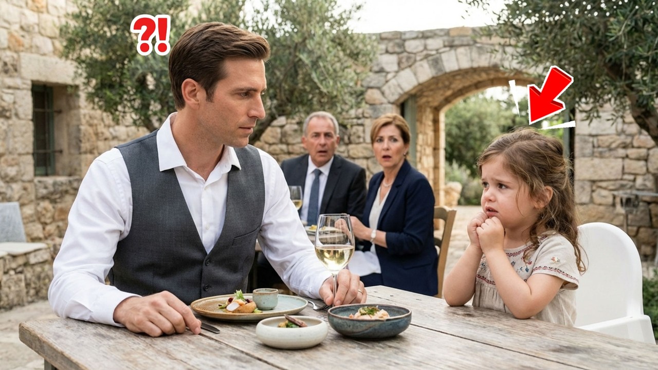 אבא, אפשר לאכול איתך — השאלה ששברה את גאוותו של מיליונר 👍🔔📢