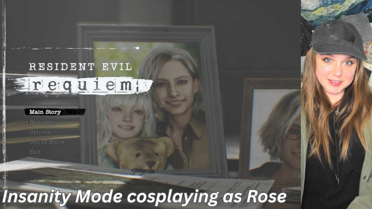 Rose Cosplay INSANITY mode Resident Evil 9: Requiem at East Wing!