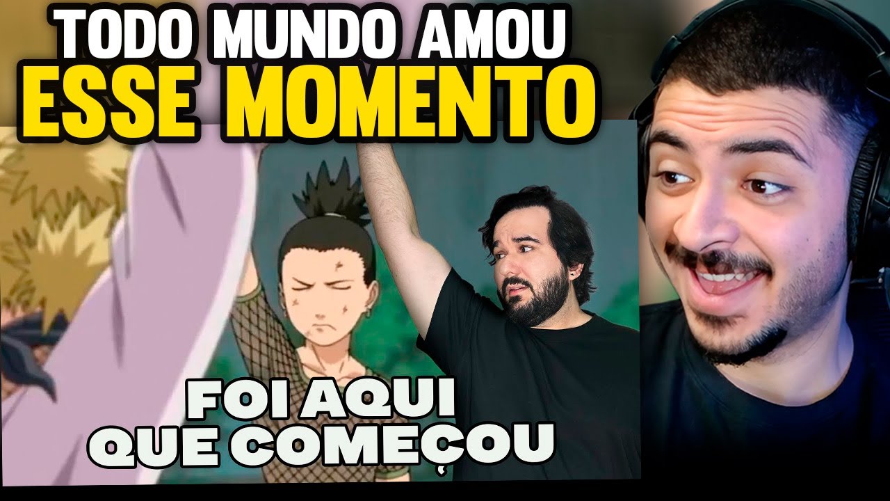 KAMUZ REAGE: O momento que fez todo mundo AMAR o Shikamaru | Temari Vs. Shikamaru | Zé Renacho