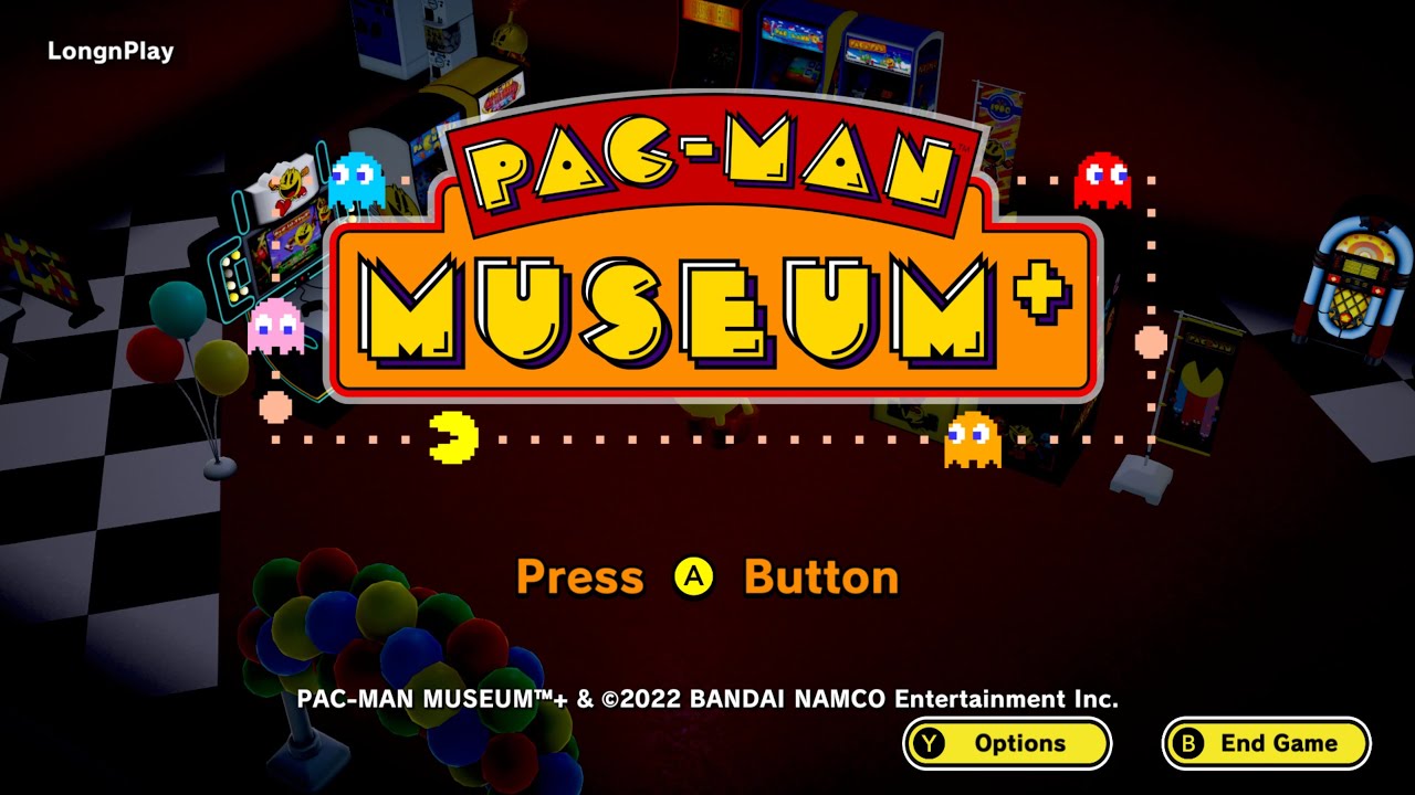 Pac-Man Museum+ (PC) 【Longplay】
