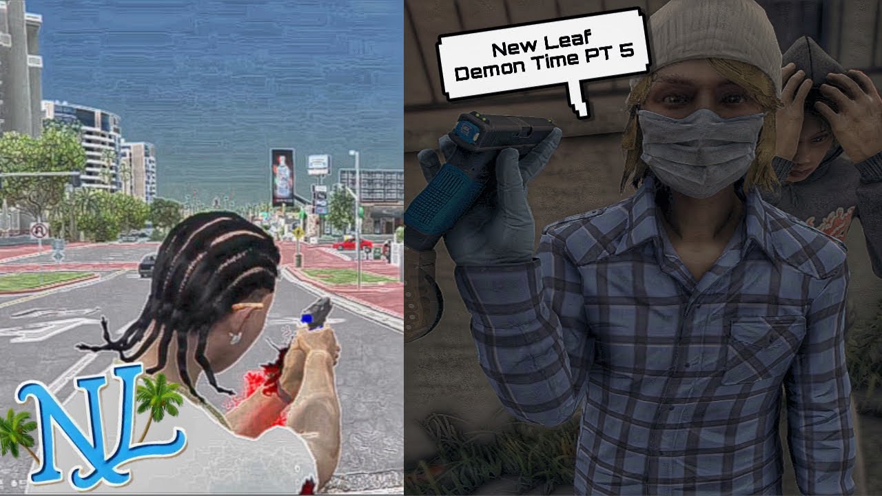 The OFFICIAL New Leaf V3 *DEMON TIME* Compilation 😈 GTA 5 RP #5
