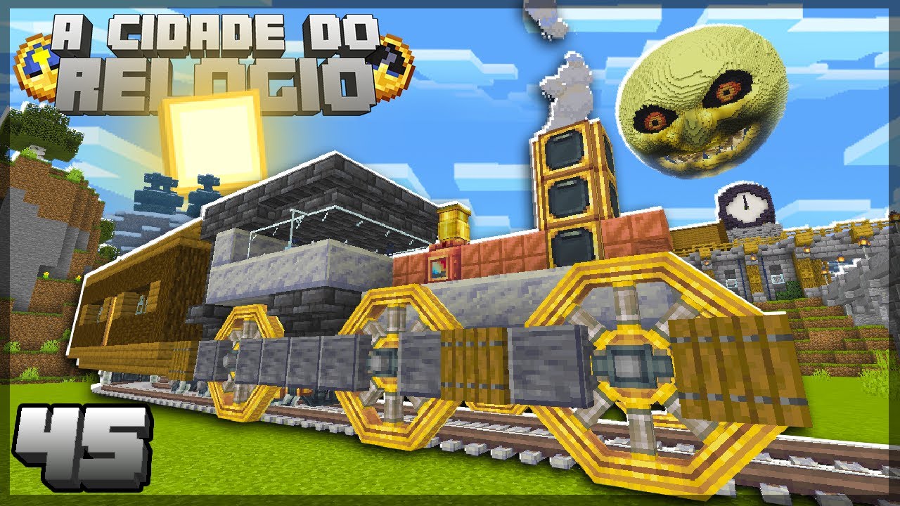 O TREM de PASSAGEIROS do MOD CREATE! - A Cidade do Relógio #45