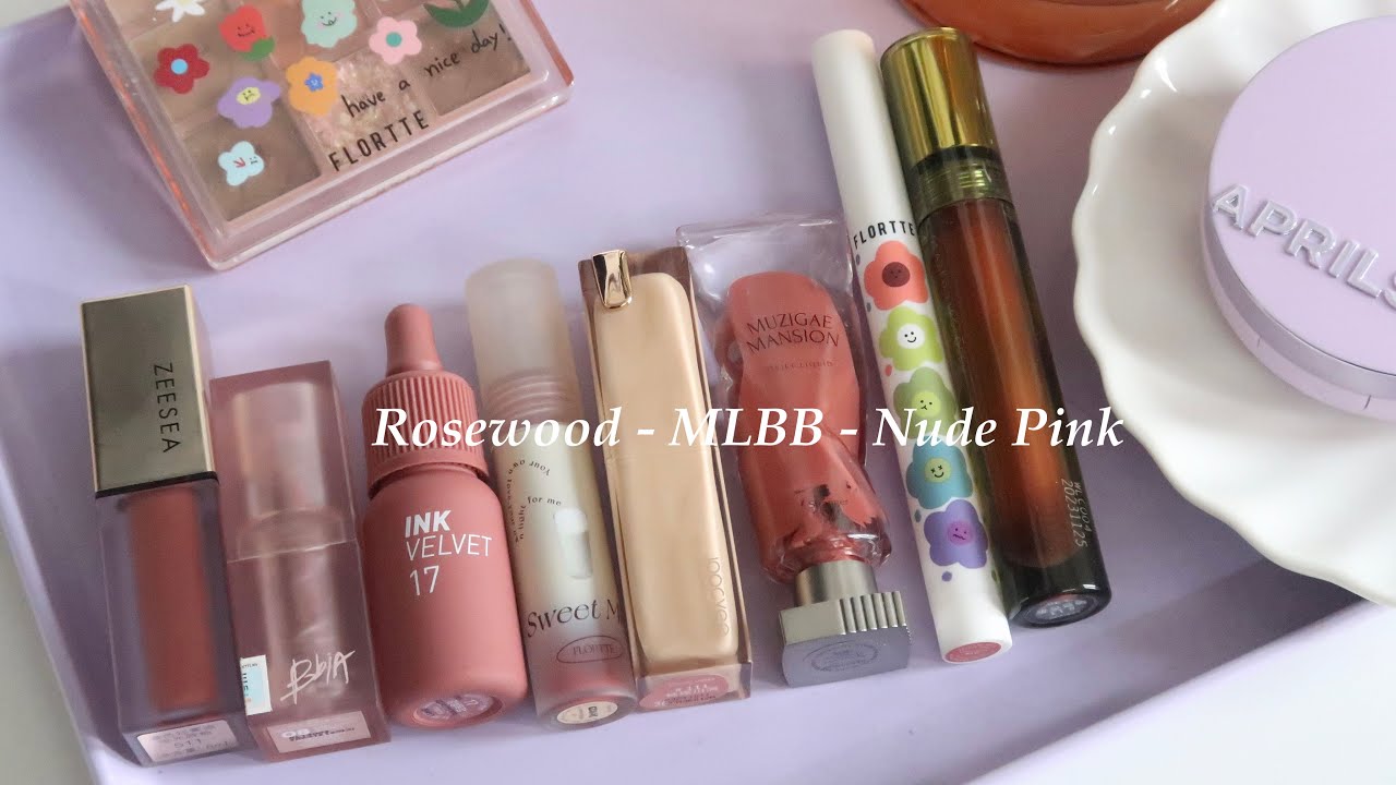 8 MÀU SON TONE HỒNG ĐẤT NÊN THỬ từ son Hàn đến son Nội Địa Trung | Yeah I’m Lio