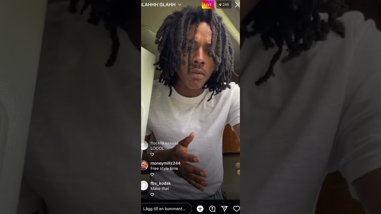 SHA GZ DOES THE WORST FREESTYLE IN DRILL HISTORY ON LIVE 💀😭
