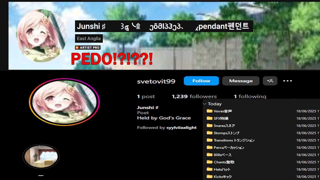 Junshi is a PRED So I LEAKED His DRUMKIT *Link In Desc*