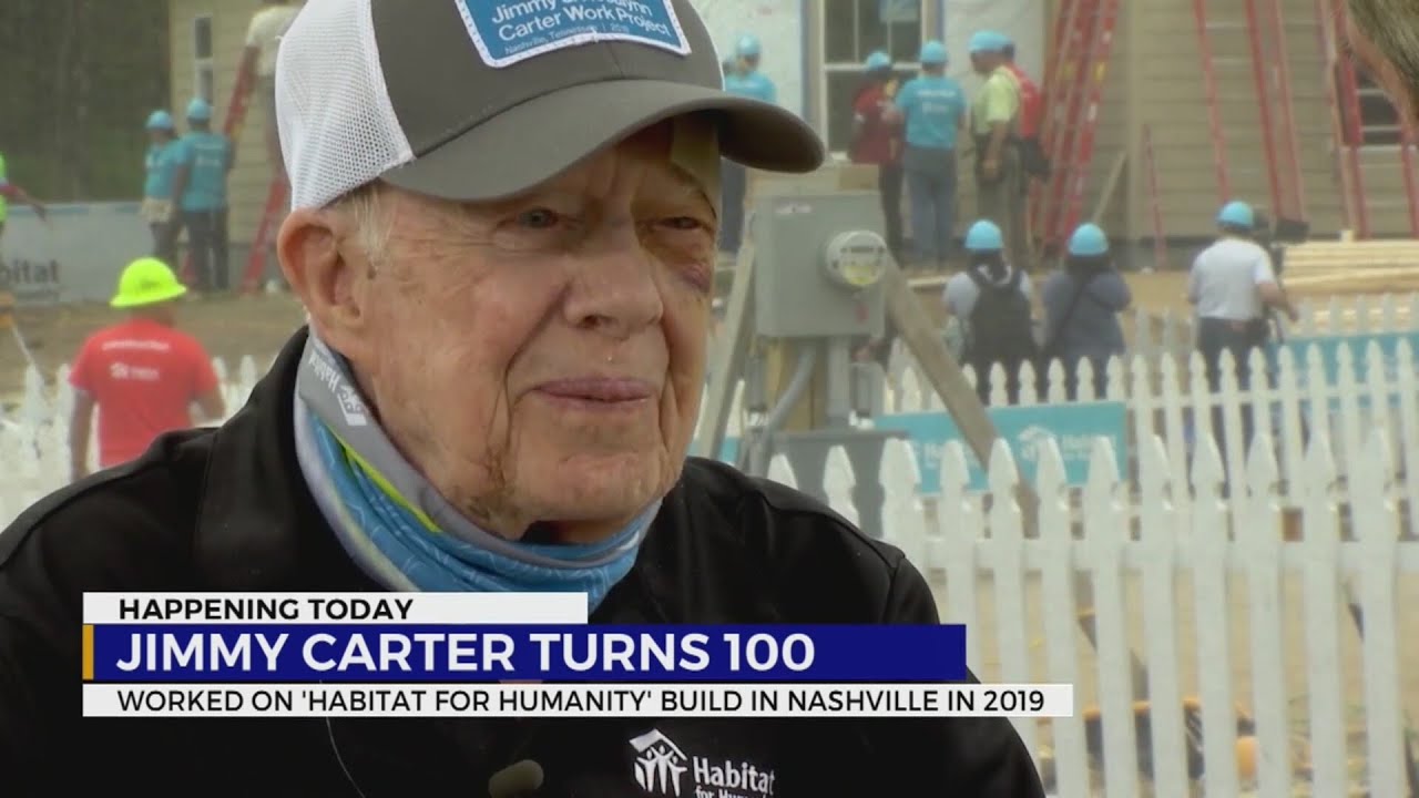 Jimmy Carter turns 100