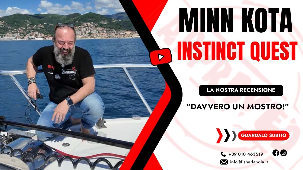MINNKOTA QUEST INSTICT 100 - DAVVERO UN MOSTRO
