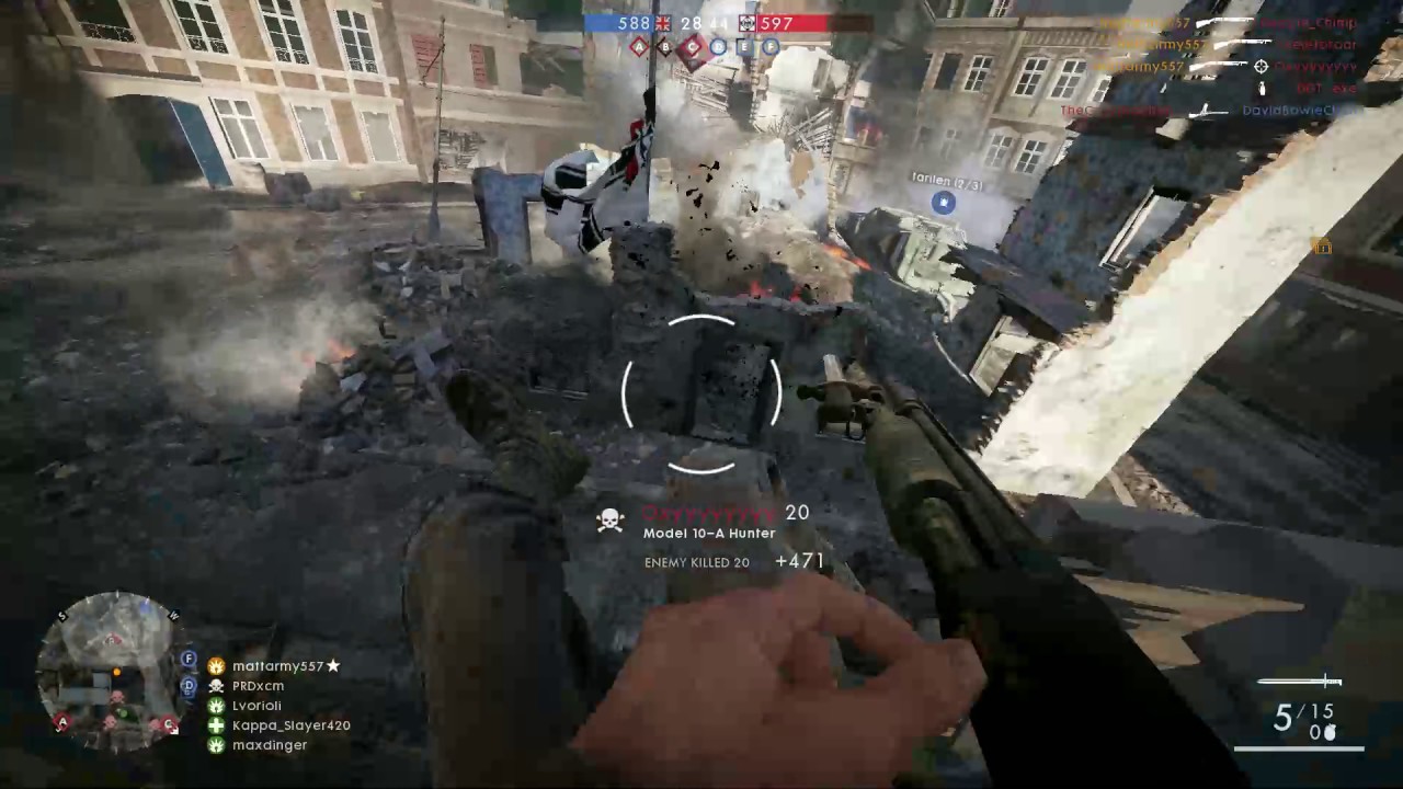 The Model 10-A Hunter is balanced I swear!