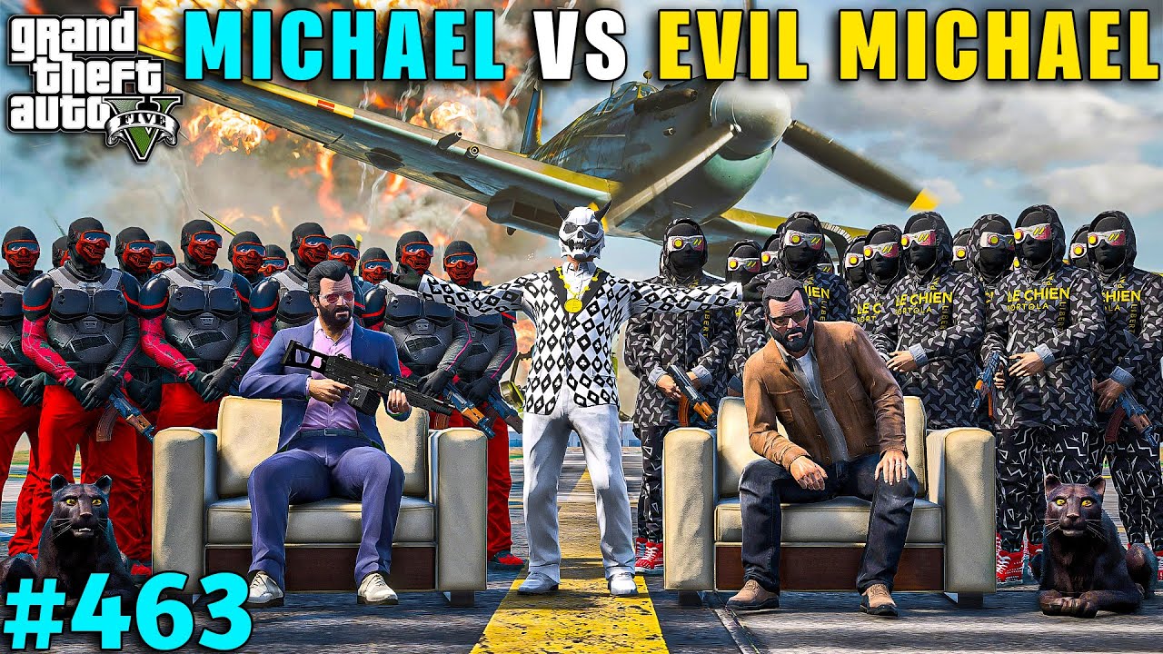 ROYAL FAMILY BIGGEST ATTACK ON EVIL MICHAEL | GTA V GAMEPLAY #463 | GTA 5