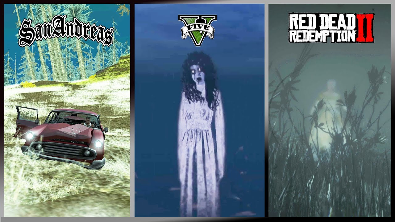 GHOSTS in ROCKSTAR GAMES! (+ Locations) (2004 - 2018)