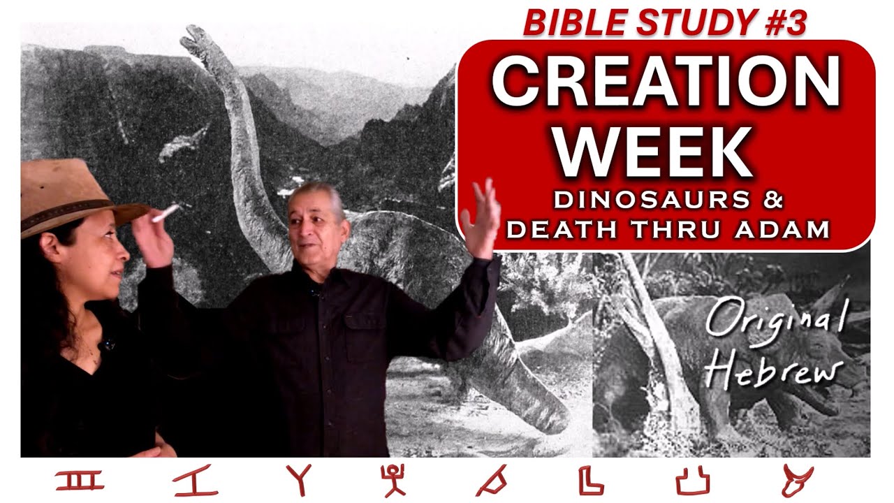 Dinosaurs and Death Through Adam | Creation Week Part 3 | Original Hebrew Bible Study