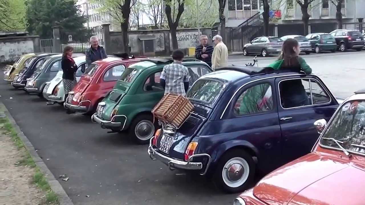 Raduno Fiat 500 a Turbigo