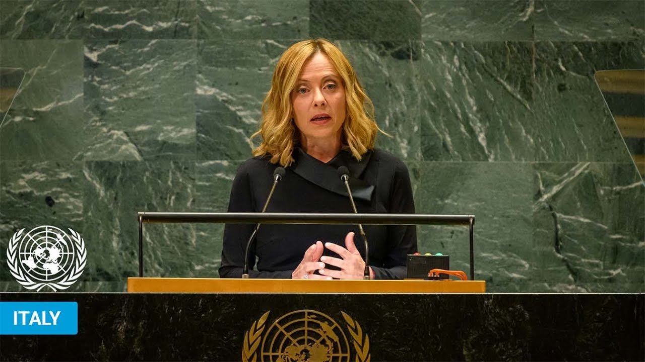 🇮🇹 Italy - Prime Minister Addresses United Nations General Debate, 79th Session | #UNGA
