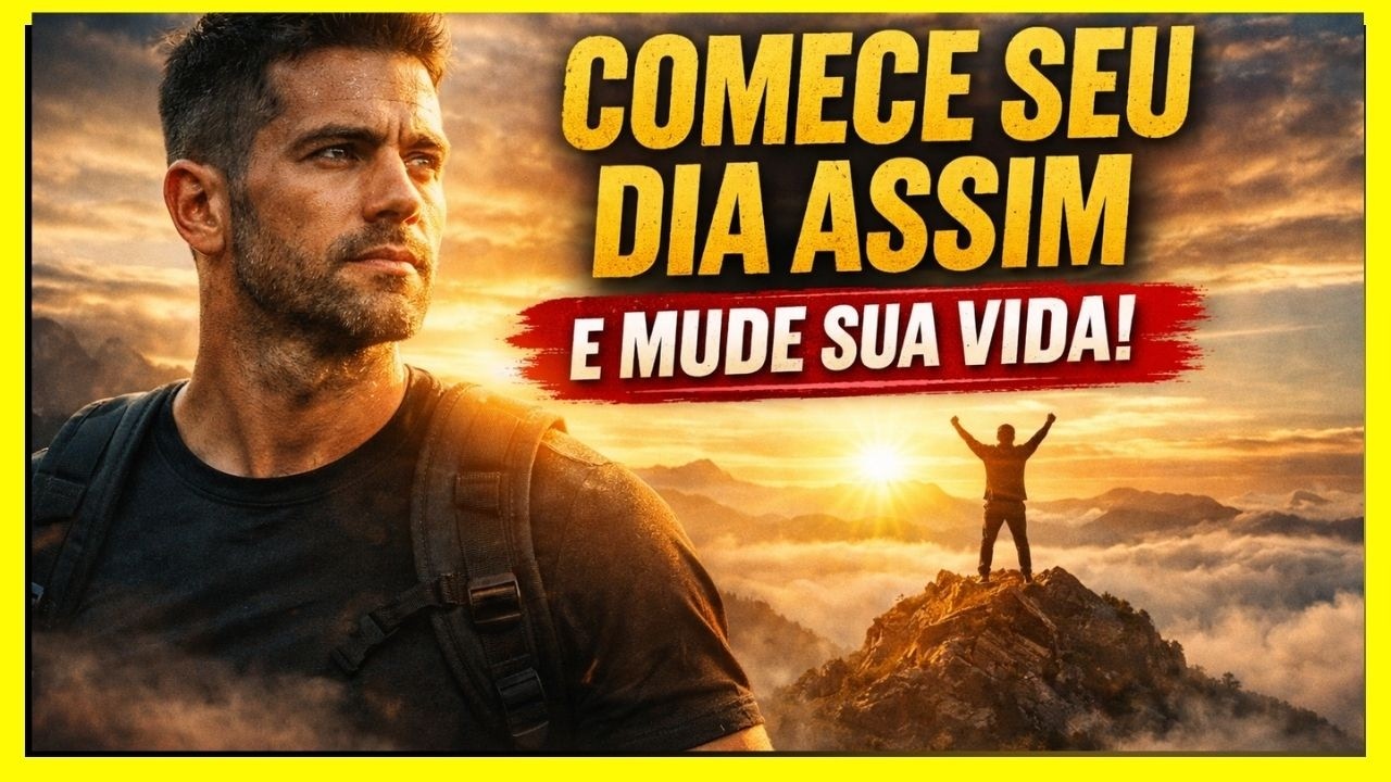 COMECE  SEU DIA ASSIM  E MUDE SUA VIDA