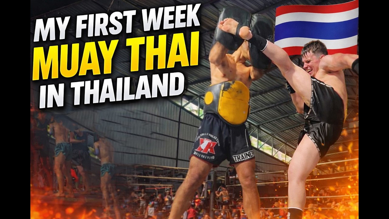 I Started Training for My First Muay Thai Fight in Thailand (Week 1)